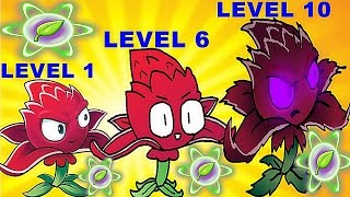 Red Stinger Pvz2 Level 1-6-10 Max Level in Plants vs. Zombies 2: Gameplay 2017