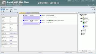Construct2Live Class - Extra - Variables - 3 / 5