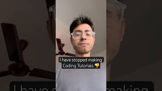 Don’t learn by watching coding tutorials in 2026 🤢 #coding #ai
