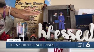 Suicide rates within young adults and children going up