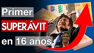 ¿Cómo consiguió Argentina el primer superávit en 16 años?