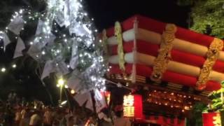 2016.7.31 鐸比古鐸比売神社 太鼓台「大県」(大阪府柏原市)