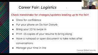 Career Fair Prep Workshop (Spring 2026)