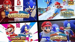 Evolution of Mario & Sonic at the Olympic Games All Intro Cutscenes (2007-2022) Wii | Wii U | Switch