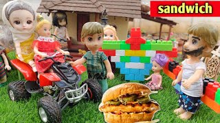 ഇഫ്താർ വിരുന്ന് / ifthar special chicken sandwich / miniature cooking sandwich with chicken salad