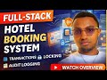 Build a Full Stack Hotel Booking System with React, Express & MySQL (AI + Tailwind)