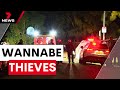 Thieves on the run after attempting home invasion in southwest Sydney | 7 News Australia