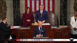President Biden delivers State of the Union before divided Congress