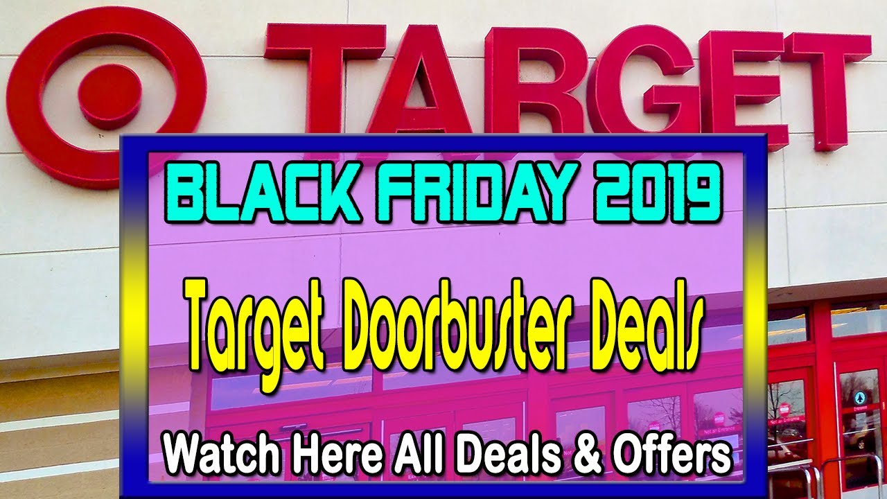 Target Black Friday 2019 Doorbuster Deals - 2019 Black Friday Ad, Deals ...