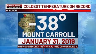 A look back at the coldest temperature on record in the Quad Cities and the state of Illinois