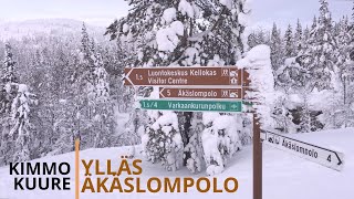 Ylläs: Äkäslompolossa talvella