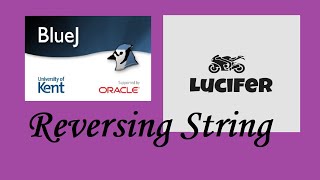 BlueJ JAVA | String Reverse Question Solving | ICSE JAVA