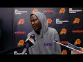 phoenix suns shootaround media availability bol bol 2 27 25