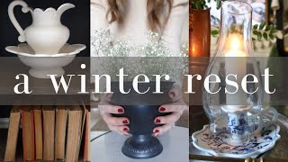 Cozy Winter Reset || Living Room Decorate with Me