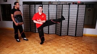 How to Do a Side & Slant Kick | Wing Chun