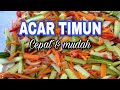 Resepi Acar Timun Simple