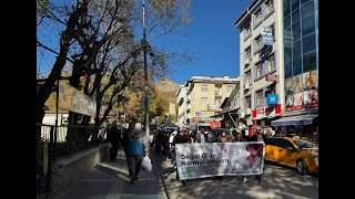 Hergün yürüyüş-eylem olan Tunceli’de bu defa onlar yürüdü: Pankartları da gerekçeleri de sevimliydi