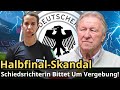 Halbfinal-Skandal: Schiedsrichterin Entschuldigt Sich Beim DFB-Team und Bittet Um Vergebung!