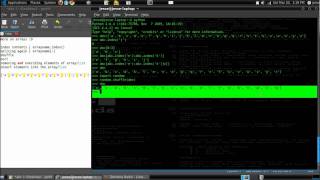python tutorial in Linux (more on lists/arrays)