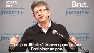 Ça ressemble à quoi un meeting de Mélenchon ?