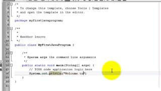 Java Tutorial 02 - My First Java Program - with 2 activities