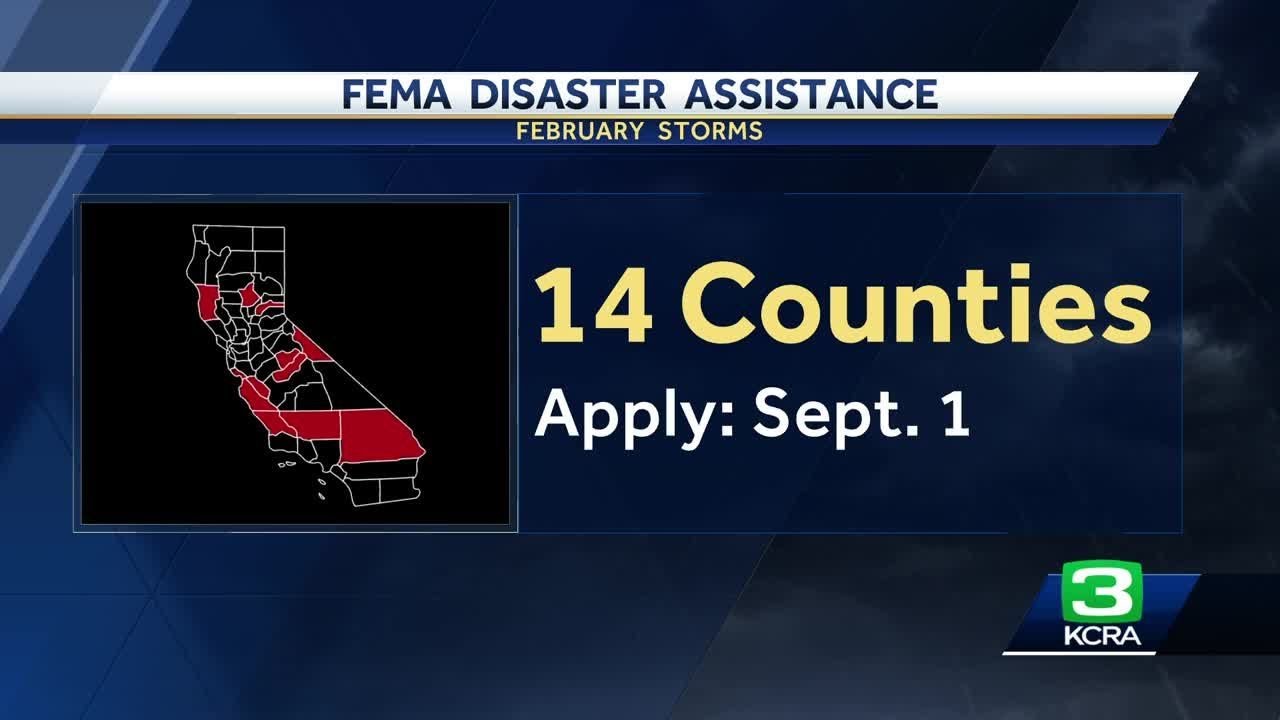 Deadline Nears To Apply For FEMA Disaster Assistance In 14 California ...