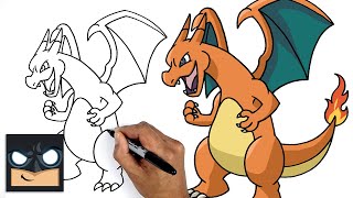 How To Draw Pokemon | Charizard || Step by Step Drawing Tutorial for Beginners