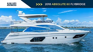 2018 Absolute 60 Flybridge Yacht For Sale \