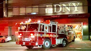 ⭐️Model 28 ⭐️ FDNY BRAND NEW Engine 63 Ladder 39 And Battalion 15 Responding