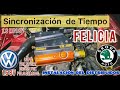 Tiempo de SKODA FELICIA, VW LUPO 1.6 8v | instalación del distribuidor