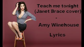 Teach me tonight - Amy Winehouse (Lyrics/Letra)