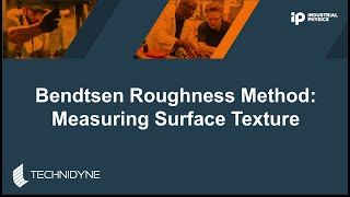 Bendtsen Roughness Method: Measuring Surface Texture