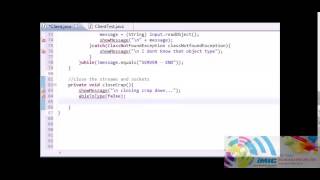 Intermediate Java Tutorial 55 Closing Down the Client Stuff