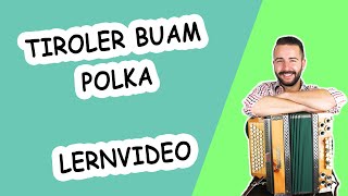 Tiroler Buam Polka - Steirische Harmonika Lernvideo (GCFB)