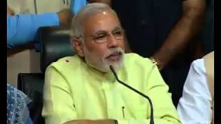 BJP announces Shri Narendra Modi as its Prime Ministerial candidate for Loksabha Elections