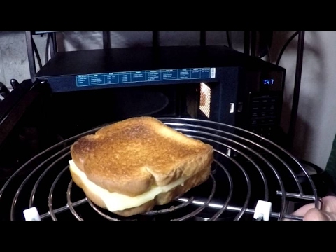 Crunchy Microwave Grilled Cheese Sandwich Crunchy Microwave Grilled Cheese Sandwich