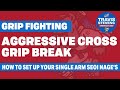 Destroy Your Opponent With This Cross Grip Break Technique.