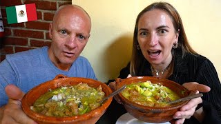 PAPÁ RUSO PROBANDO POZOLE POR PRIMERA VEZ en MÉXICO 🇲🇽