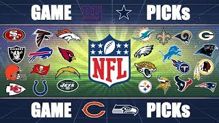 NFL Picks Predicting EVERY GAME: Week 2