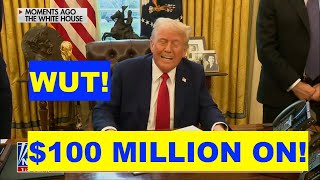 60secs of WTF!  Trump claims $100Million on C*****TO HAMAS