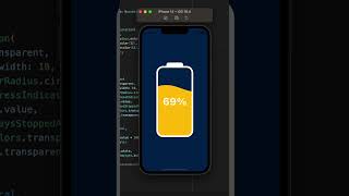 Flutter Battery Level Animation