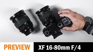 First Look: Fujifilm XF16-80mm f/4 R OIS WR