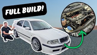 Refreshing a very rare SCRAP Police car - 250bhp Octavia vRS