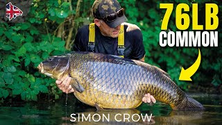 EPIC Monster Carp Fishing in Germany | Simon Crow Lands 76lb 'Black Spot' & 2 More 55lb + Carp!