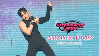 《Strawberry Love》4k ANSON LO 盧瀚霆 Focus｜MIRROR 2024 Grand Finale Live Macau