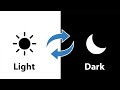 Light/Dark Theme Toggle using HTML CSS & JavaScript || Code With Developer