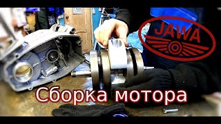 Сборка двигателя Ява 638 из г. Новосибирск (Jawa 638)