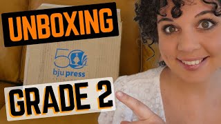 What's Inside? Unboxing BJU PRESS Grade 2 Homeschool Curriculum!