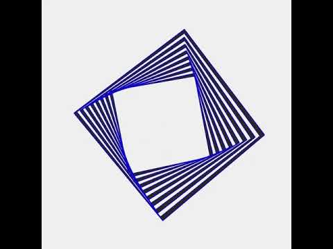Rotating Squares Draw By Openframeworks Youtube