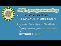 How to write SCALAR function in SQL Server that returns a BIT